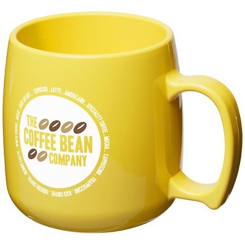 PF210012-8Classic 300 ml Kunststoffbecher_ gelb