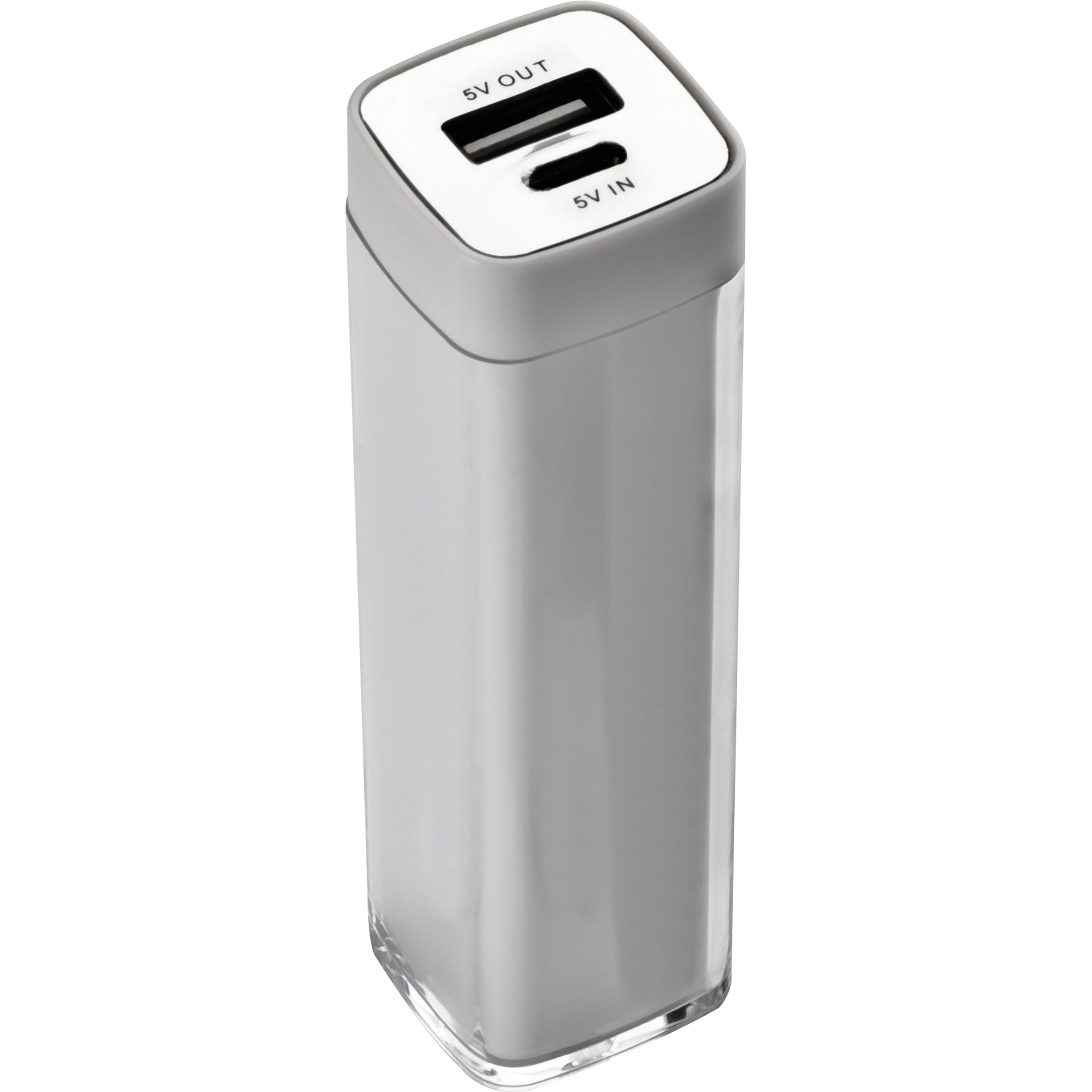 MA20081-06Travel Set Powerbank_ EU-Stecker und USB Ladegeraet JUSTIN_ weiss