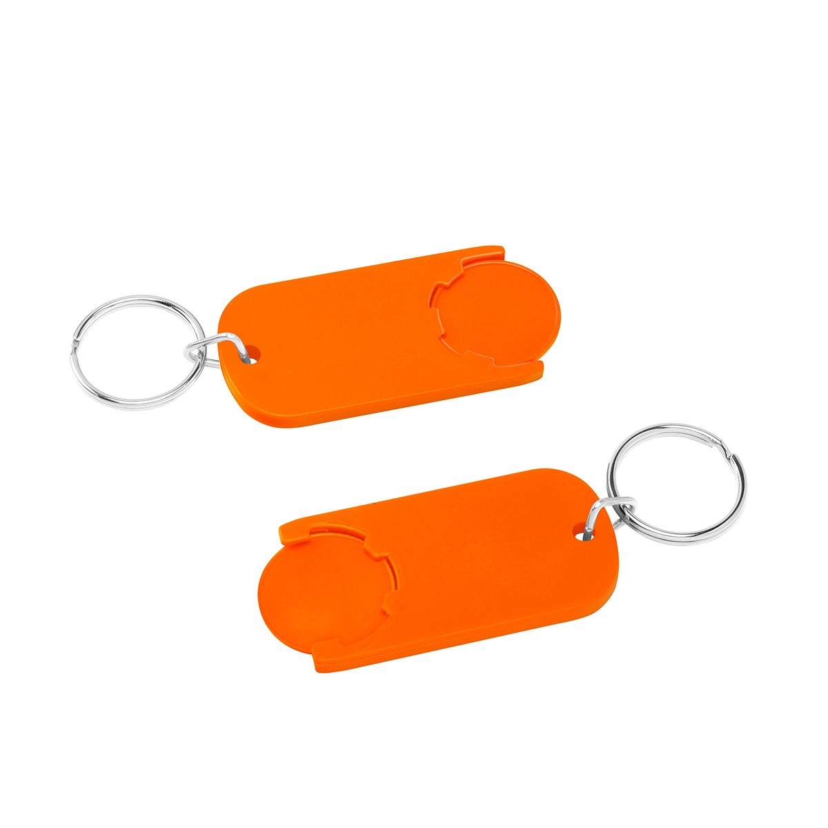 HE7439R-2-5Chiphalter mit 1€-Chip _Alpha_ gruen_ orange HE7439R-2-5Chiphalter mit 1€-Chip _Alpha_ gruen_ orange