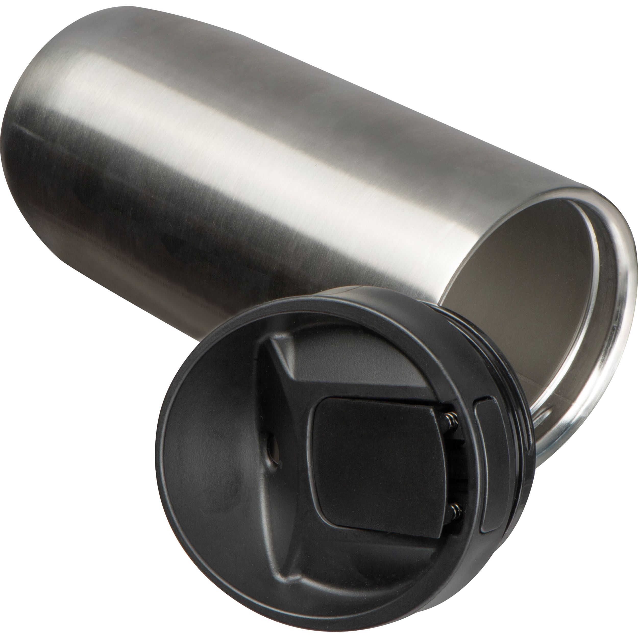 MA83762-07Isolierbecher 500ml mit Push-Button Verschluss_ silbergrau