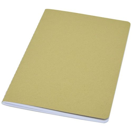 PF107749-2Fabia Notizbuch mit Cover aus Crush Papier_ olive