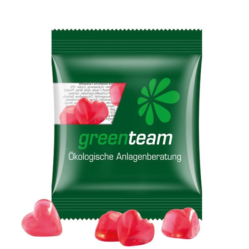 JG15062-16Minituete 15g_ Fruchtgummi Standardformen_ Herz_ transparente Folie