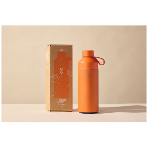 PF100753-3Big Ocean Bottle 1 L vakuumisolierte Flasche_ sonnenorange
