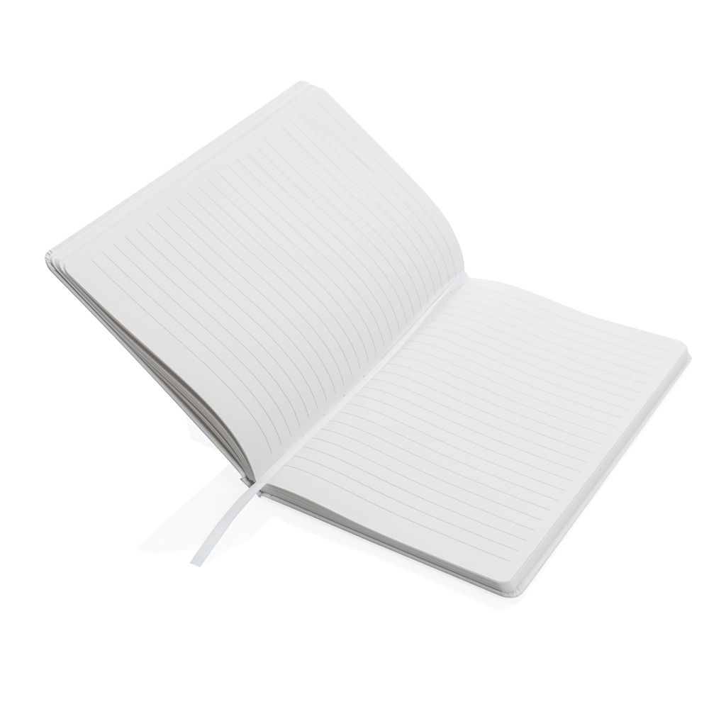 XDP774.35-3A5 Impact Steinpaper Hardcover Notizbuch_ weiss