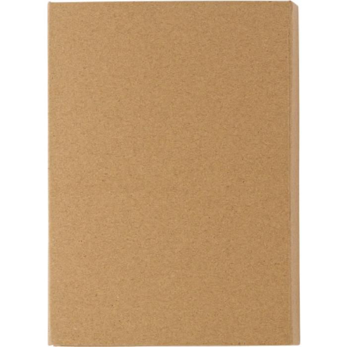 GI8273-11Schreibmappe aus Karton inkl. Zubehoer Montana_ Braun