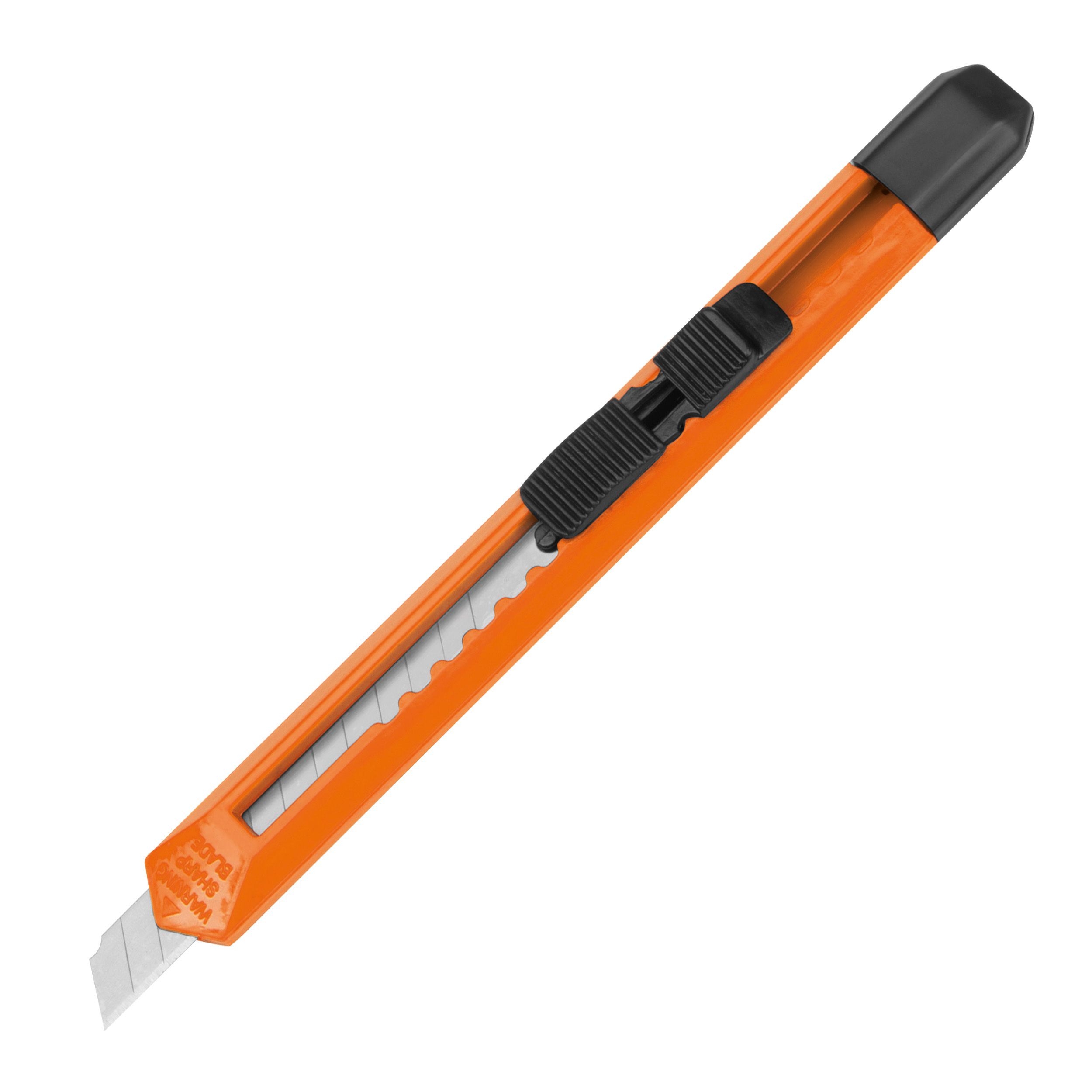 MA89003-10Schlankes Kartonmesser aus Kunststoff_ orange