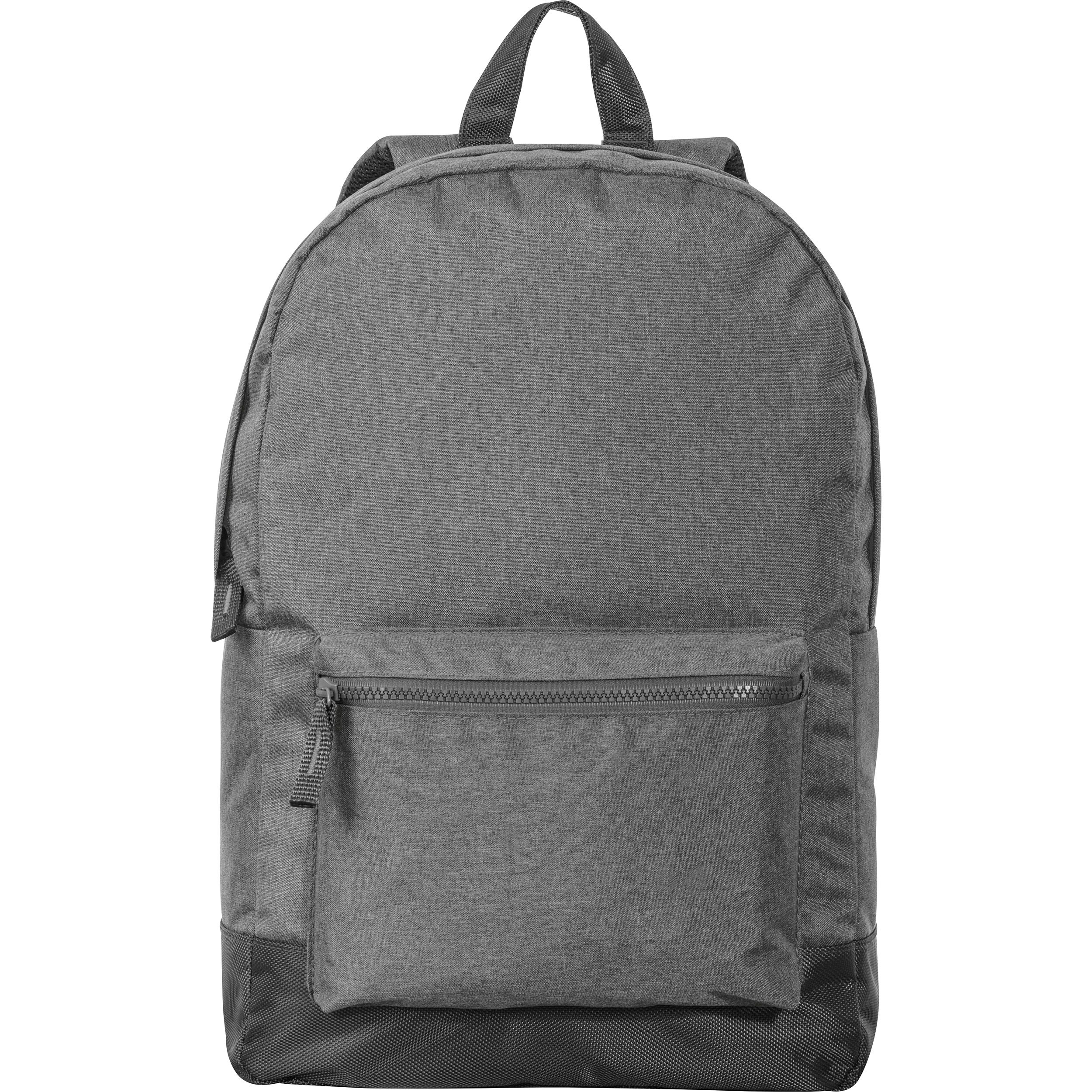 MA60389-77Hochwertiger Rucksack aus Polyester HEIDI_ anthrazit