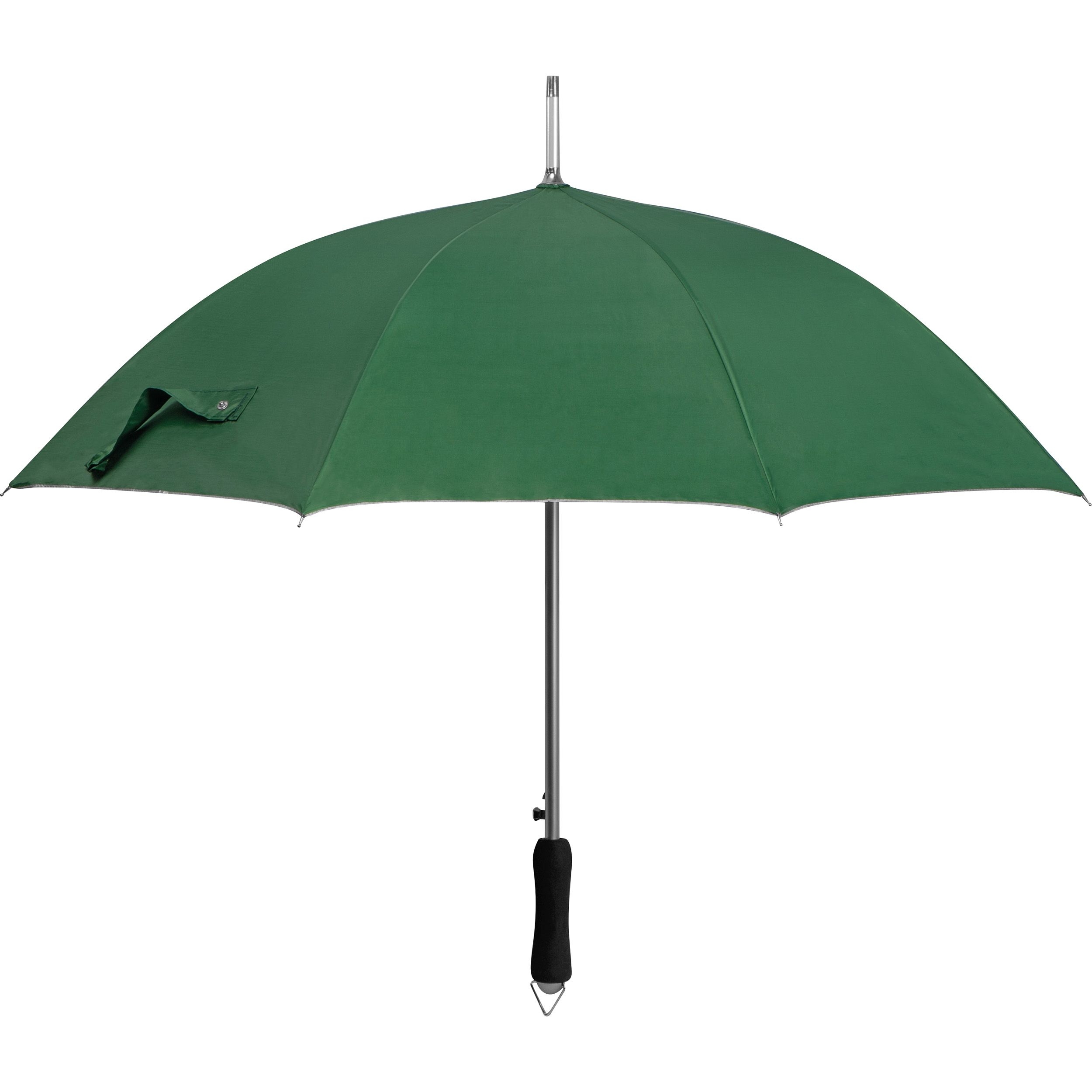 MA45202-99Automatikschirm aus Polyester mit Aluminium Gestaenge und UV Schutz_ dunkelgruen