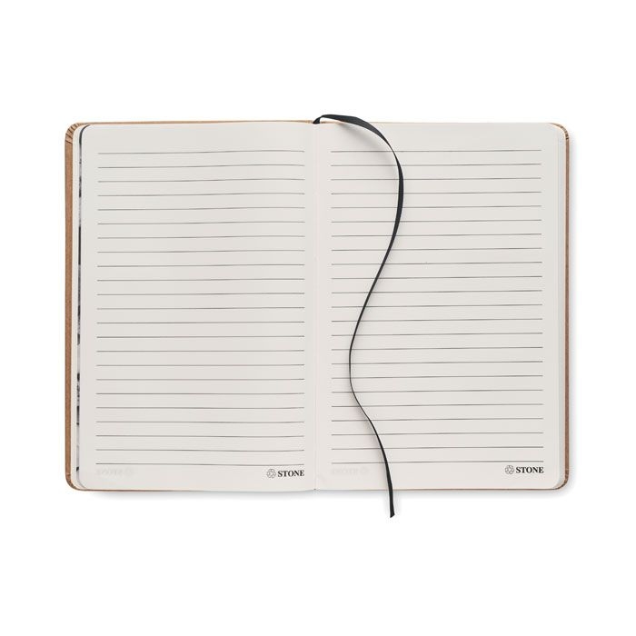 MO6798-13Stein DIN A5 Notizbuch Karton_ Beige