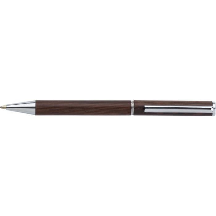 GI865014Schwarzholz-Kugelschreiber Raquelle