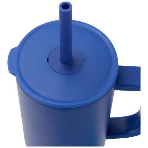 PF100867-4Brady 900 ml RCS-zertifizierter Isolierbecher mit Silikon Trinkhalm_ royalblau