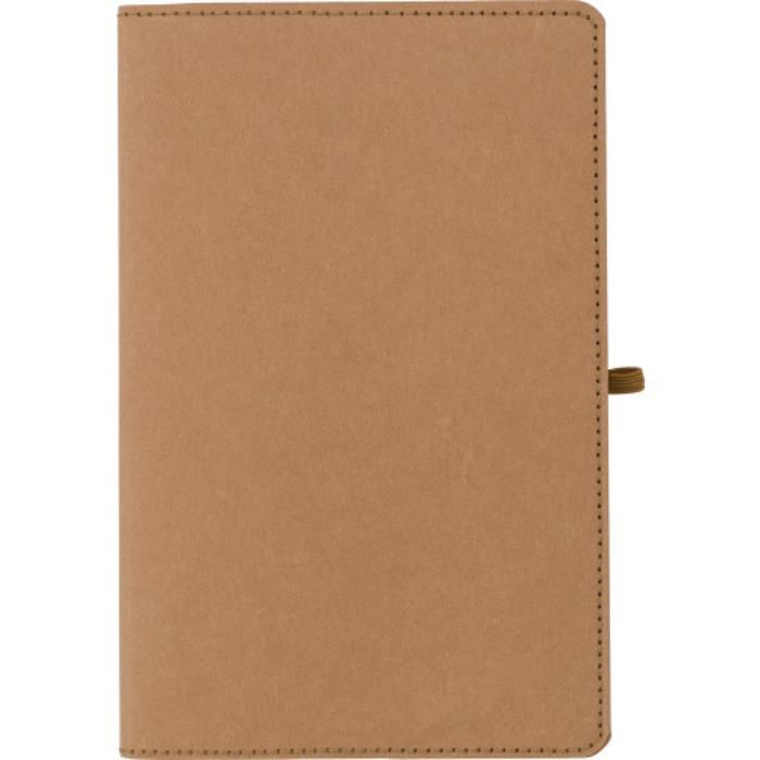 GI864384-11Notizbuch aus gewaschenem Kraftpapier Johanna_ Braun