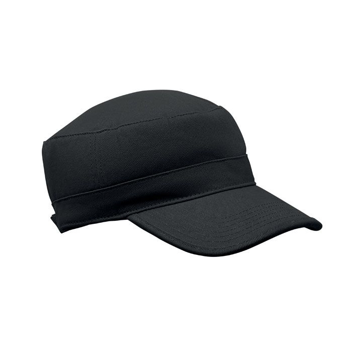 MO2867-03Field Military Cap 260 g_m²_ schwarz