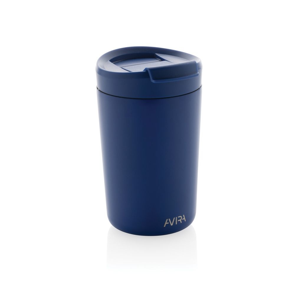 XDP438.02-4Avira Alya RCS recycelter Stainless-Steel Becher 300ml_ Koenigsblau