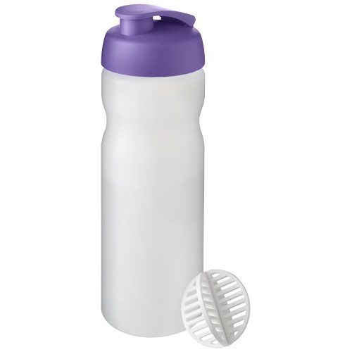 PF210703-4Baseline Plus 650 ml Shakerflasche_ lila_klar mattiert