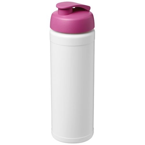 PF210070-9Baseline® Plus 750 ml Flasche mit Klappdeckel_ weiss_rosa PF210070-9Baseline® Plus 750 ml Flasche mit Klappdeckel_ weiss_rosa