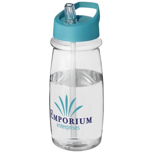 PF210882-14H2O Active® Pulse 600 ml Sportflasche mit Ausgussdeckel_ transparent_aquablau