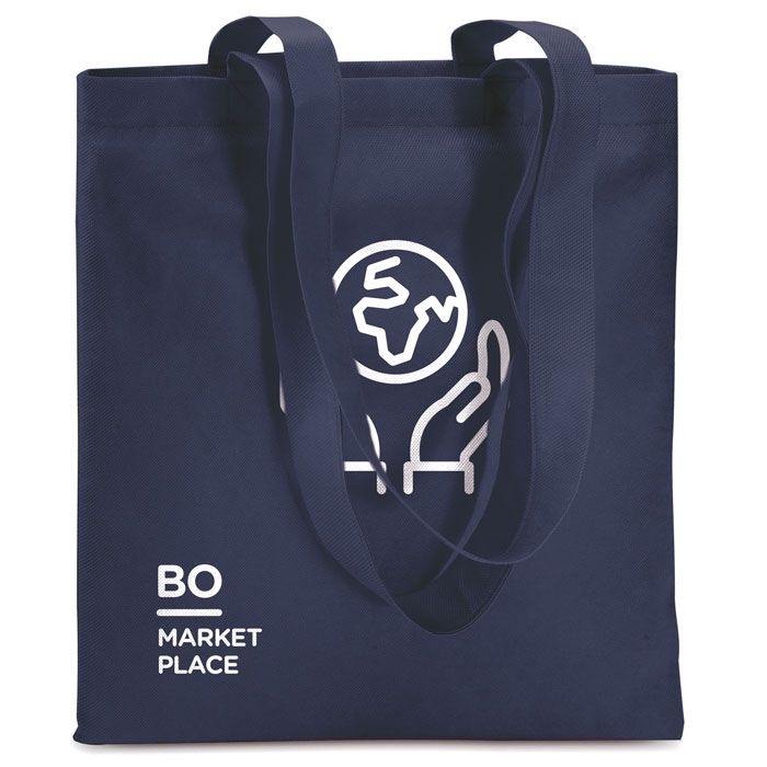 IT3787-04Totecolor Einkaufstasche aus Vliesstoff_ blau