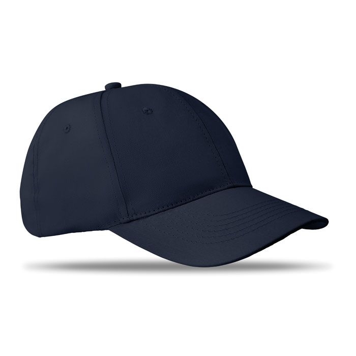MO8834-04Basie Apollo Baseball cap 6 panels 160g_m²_ blau