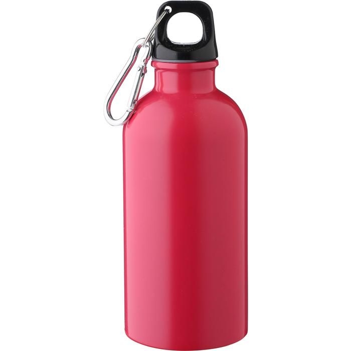 GI1204264-17Einwandige Flasche aus recyceltem Edelstahl _400 ml_ Sable_ rosa