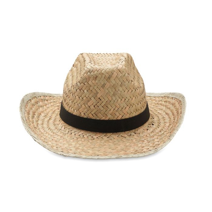 MO6755-03Texas Cowboy-Hut Stroh_ Schwarz