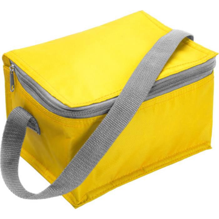 GI3604-06Kuehltasche aus Polyester Cleo_ Gelb GI3604-06Kuehltasche aus Polyester Cleo_ Gelb