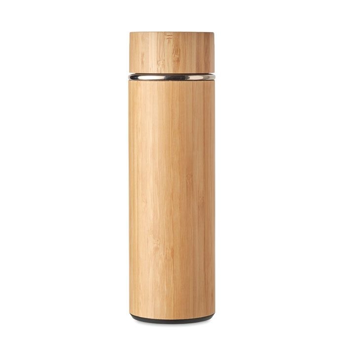MO6272-40Tampere Isolierflasche 400ml_ Holz