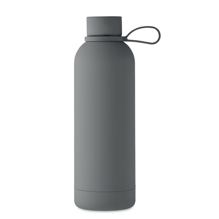 MO2315-15Emerald Doppelwandige Flasche 500 ml_ steingrau