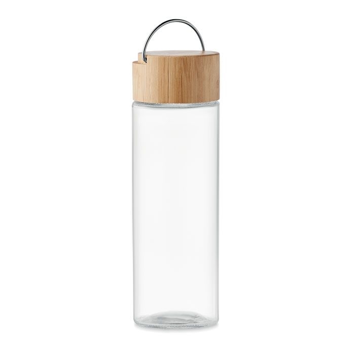 MO6413-22Ameland Trinkflasche Glas 500ml_ transparent