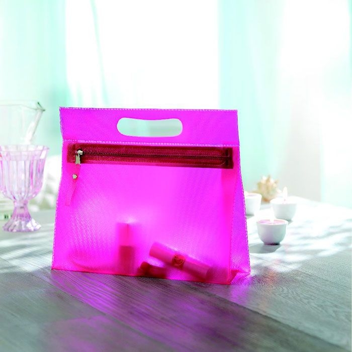 IT2558-38Moonlight Transparente Kosmetiktasche_ fuchsia