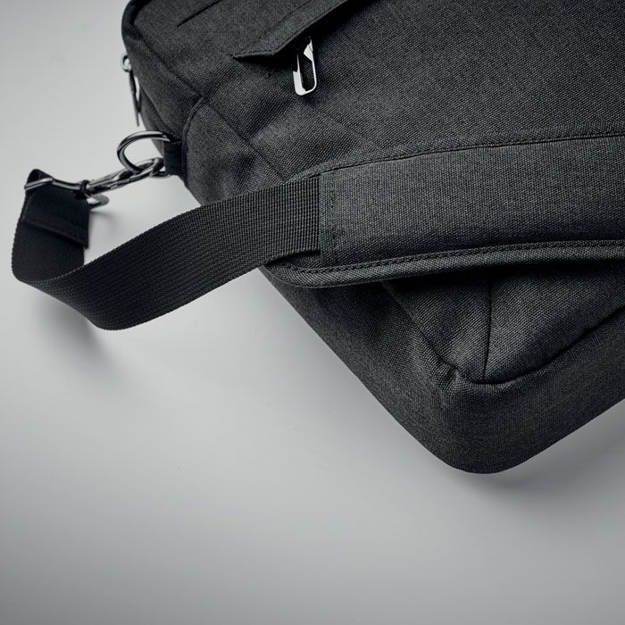 MO2048-03Rocky Laptop-Rucksack 600D RPET_ schwarz