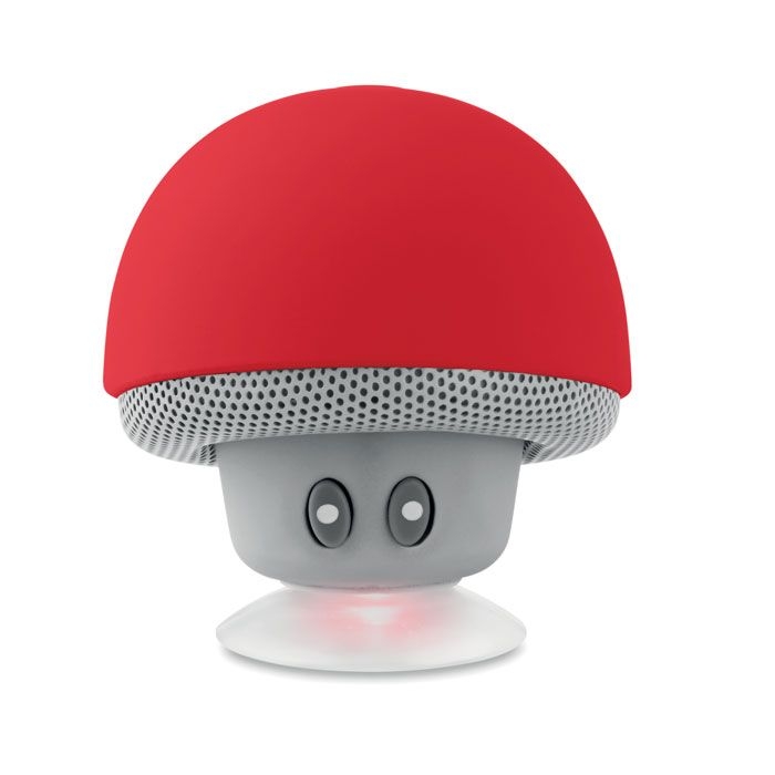 MO9506-05Mushroom Mini wireless Lautsprecher_ Rot MO9506-05Mushroom Mini wireless Lautsprecher_ Rot