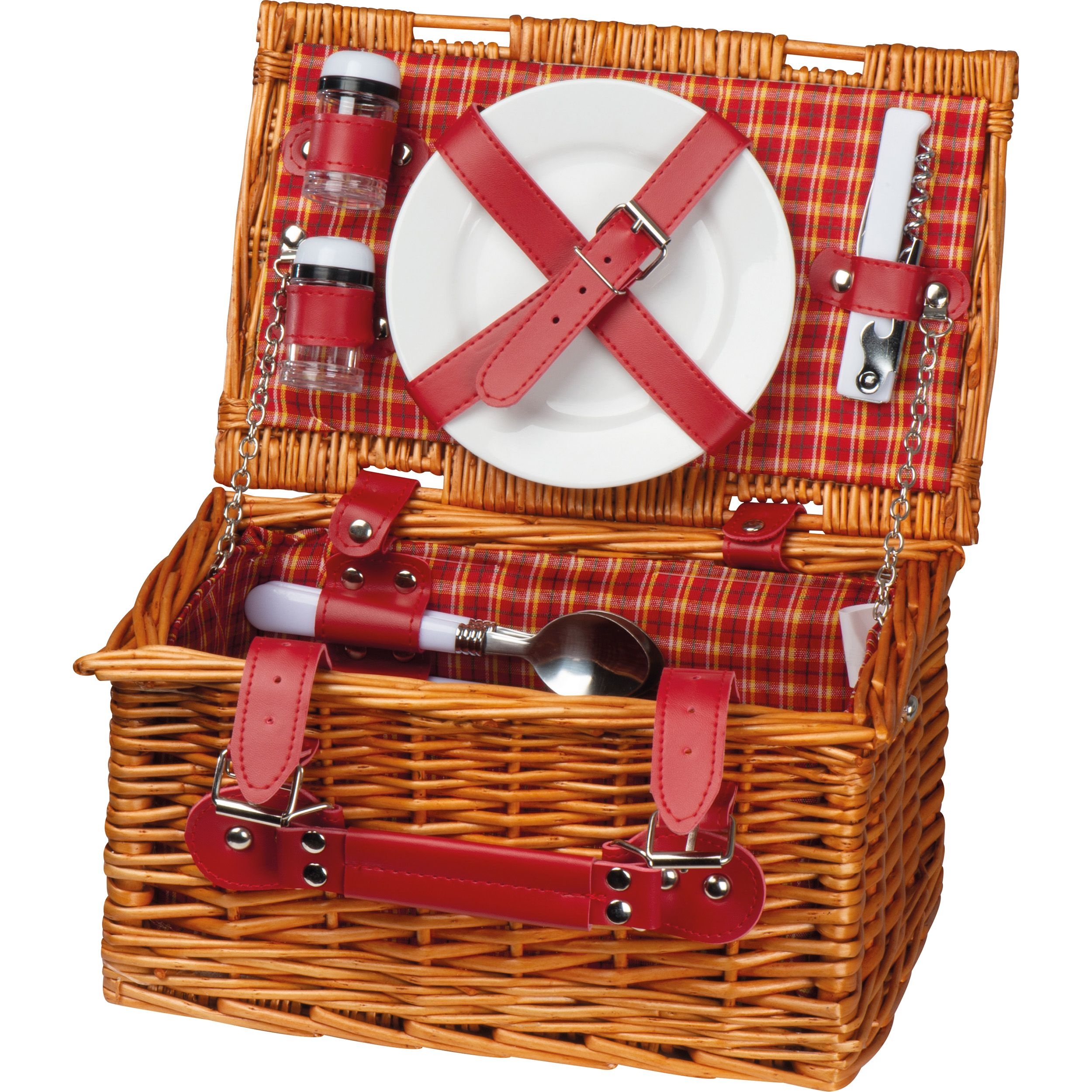 MA60856-01Picknickkorb fuer 2 Personen_ braun