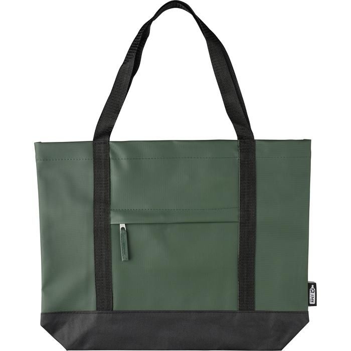 GI1267403-04rPET Polyester _600D_ Tragetasche Lumi_ gruen