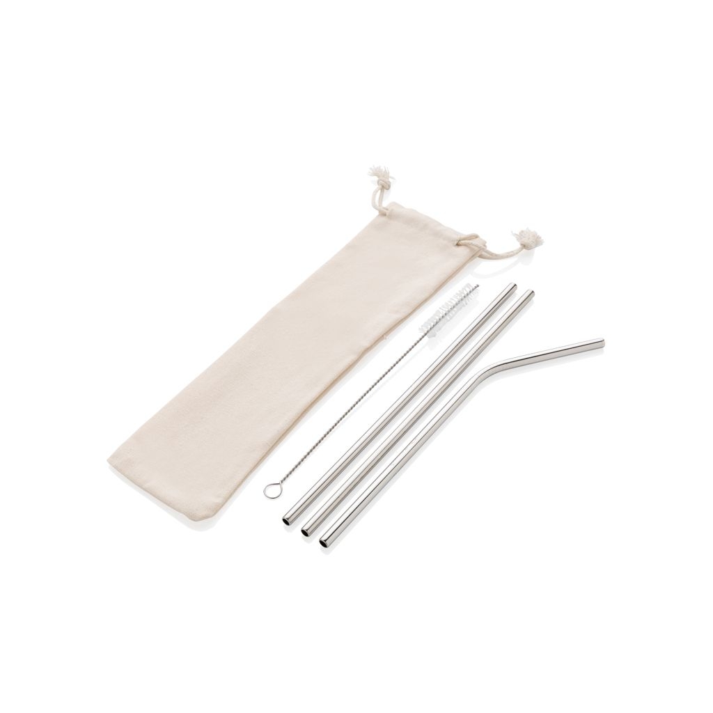 XDP269.573-teiliges Trinkhalm-Set aus Stainless Steel
