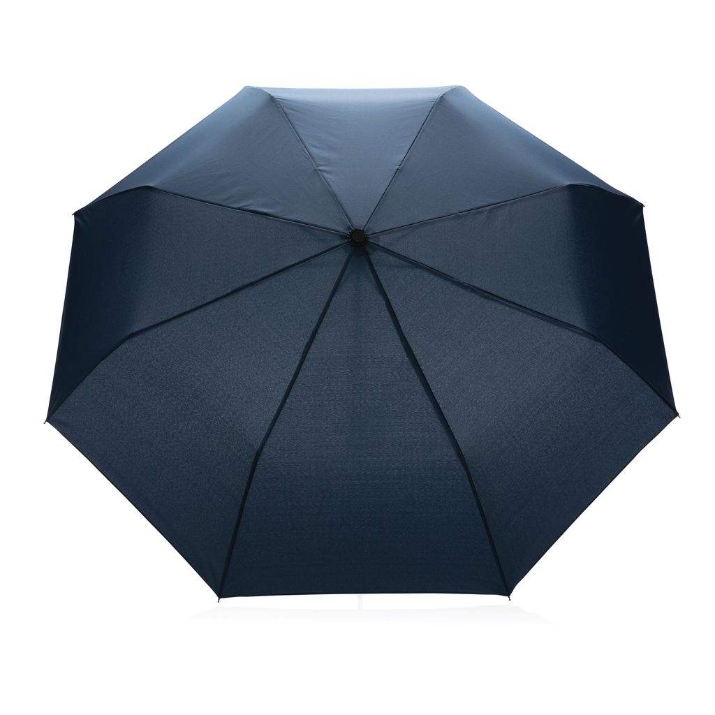 XDP850_57-520.5_ Impact AWARE™ RPET 190T Pongee Bambus Mini-Schirm_ navy blau