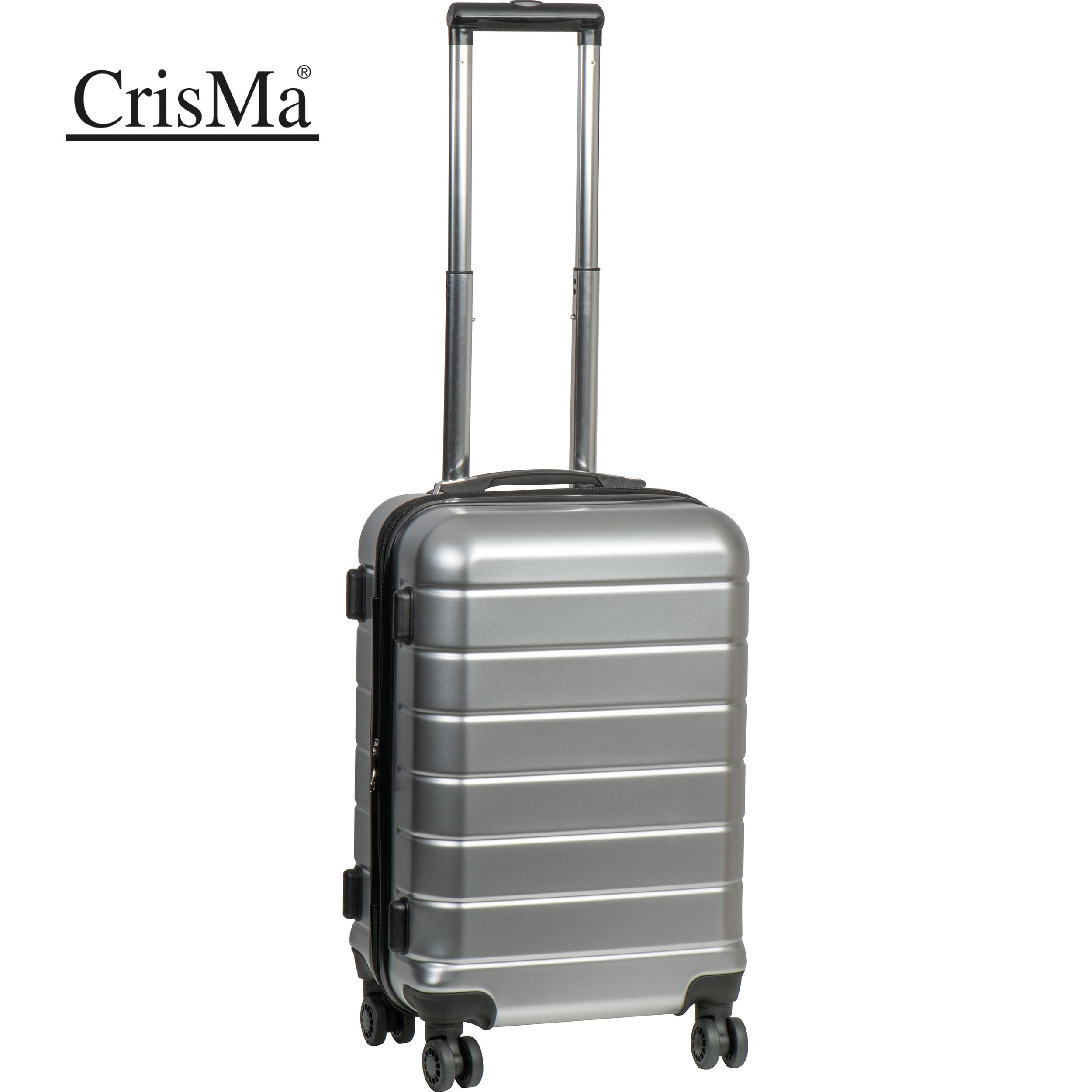 MA63976-07CrisMa Handgepaecktrolley  HELGA_ silbergrau