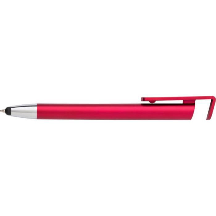 GI7124-08Kugelschreiber aus ABS-Kunststoff Calvin_ Rot