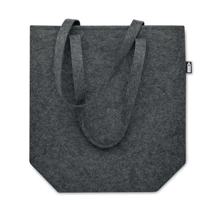 MO6185-15Taslo Shopping Tasche RPET-Filz_ Steingrau