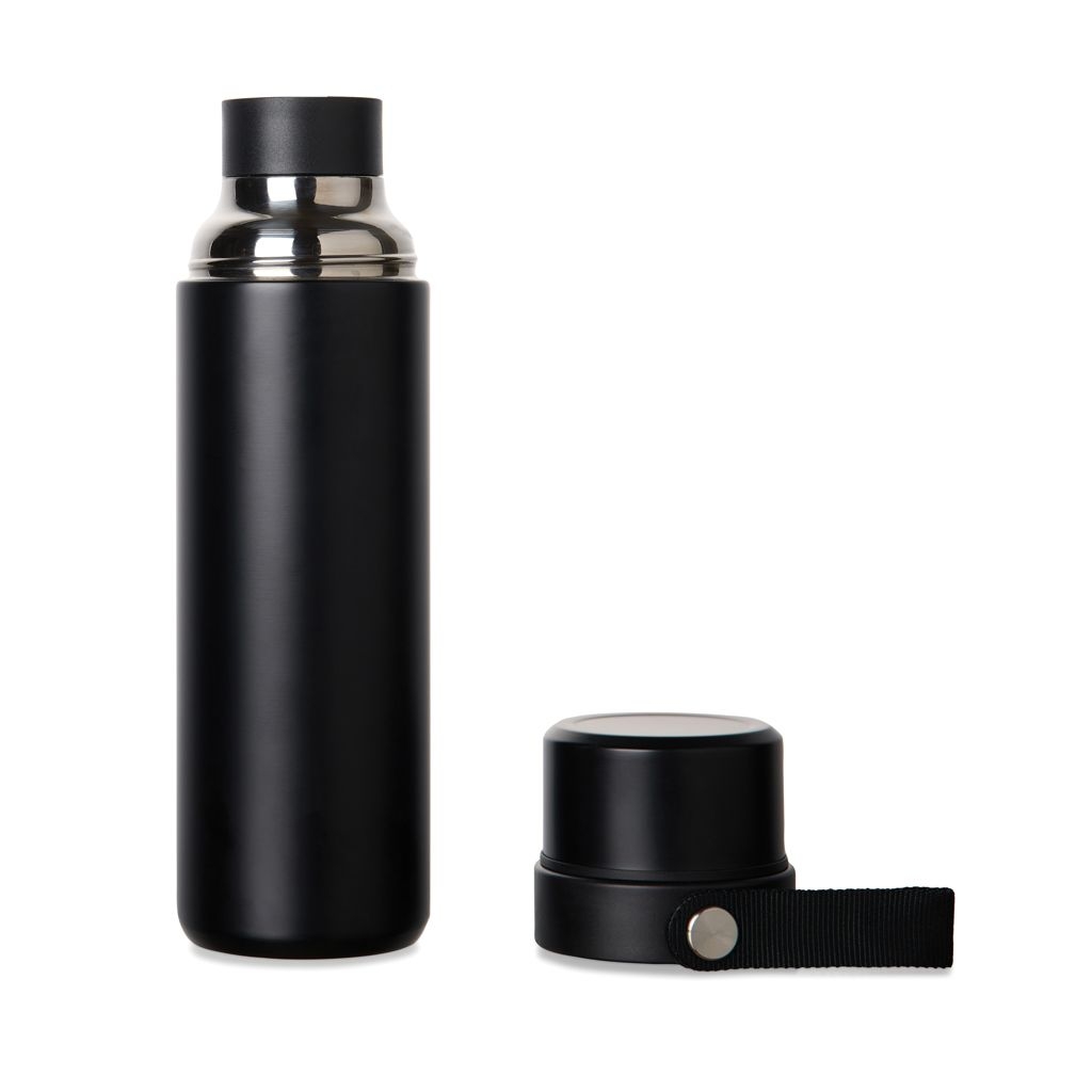 XDV43007-01VINGA Tono RCS Thermoskanne mit zwei Bechern_ 750ml_ schwarz