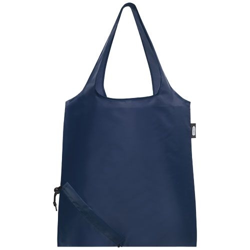 PF120541-4Sabia faltbare RPET Tragetasche 7L_ navy