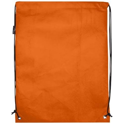 PF130080-3Evergreen Sportbeutel aus recyceltem GRS Non Woven 5 L_ orange