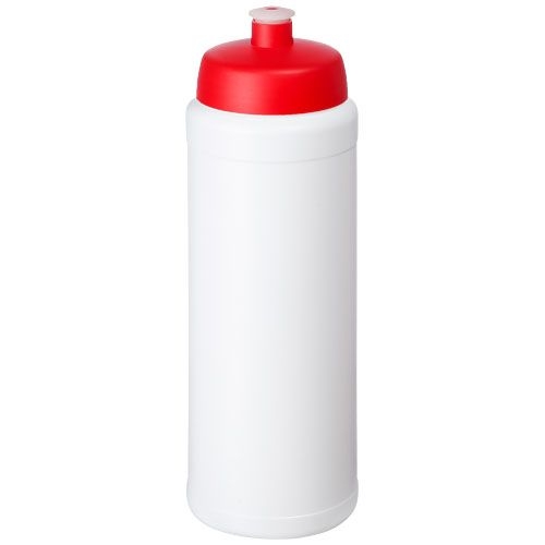 PF210689-4Baseline® Plus grip 750 ml Sportflasche mit Sportdeckel_ weiss_rot PF210689-4Baseline® Plus grip 750 ml Sportflasche mit Sportdeckel_ weiss_rot