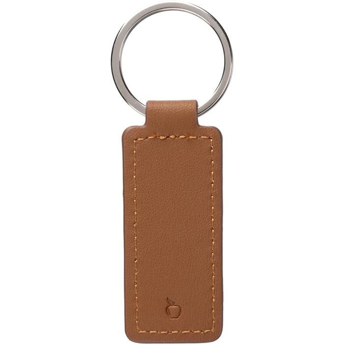 GI1096875-01Apfel Leder und PU Schluesselanhaenger Sabrina_ schwarz