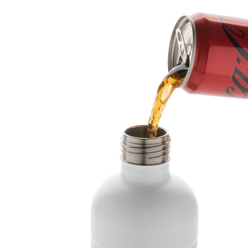 XDP435.80-3Soda Trinkflasche aus RCS-zertifiziertem Stainless-Steel_ weiss