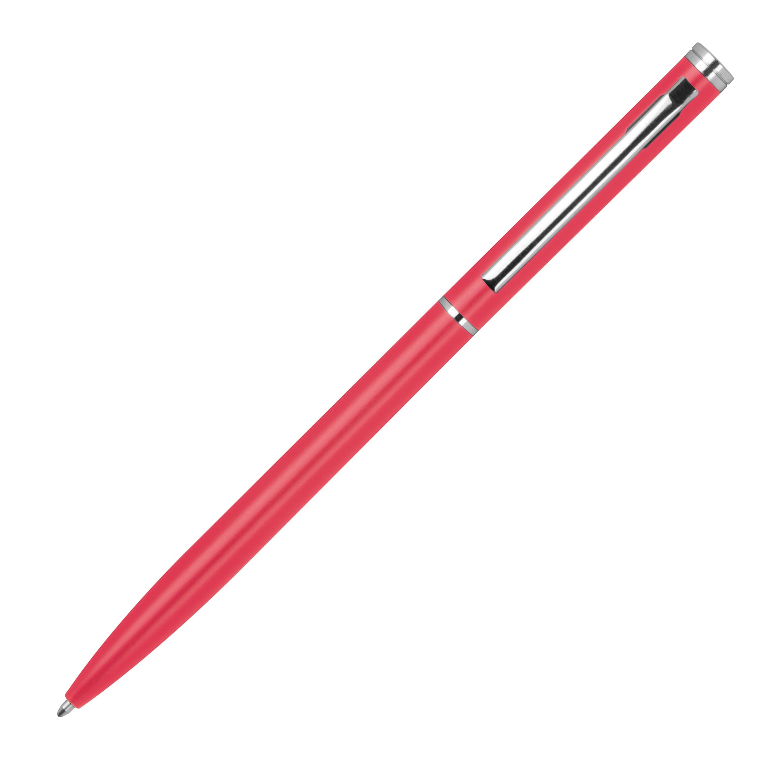 MA17605-05Metall Kugelschreiber in schlanker Form_ rot