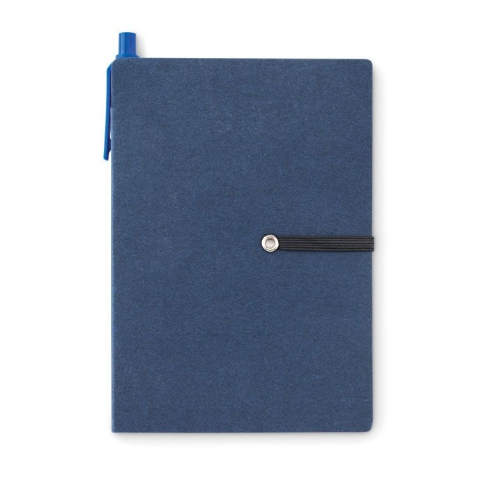 MO9213-04Reconote Recyceltes Notizbuch_ Blau