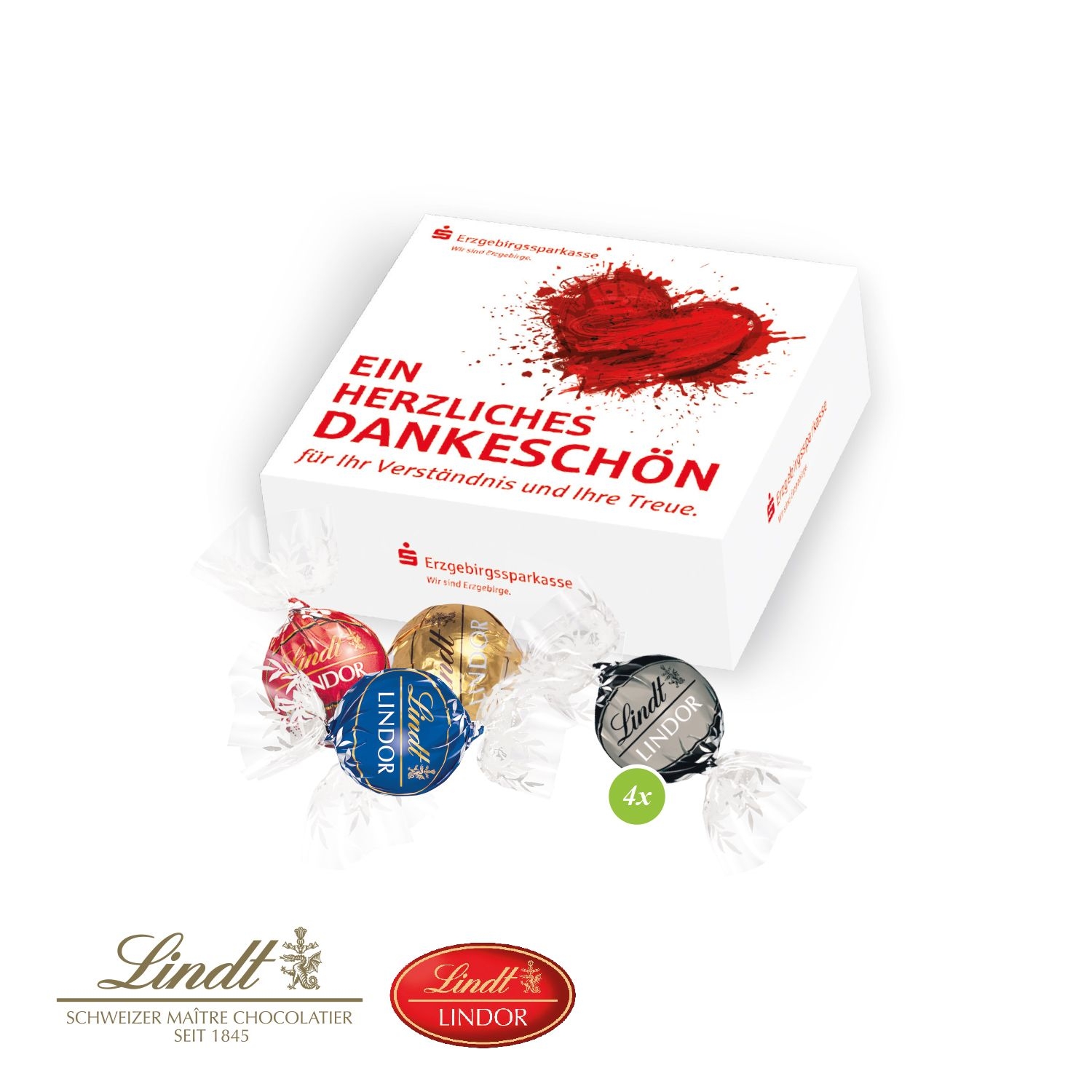 CD91659-01Lindor-Praesent_ 4er_ Lindt Pralines