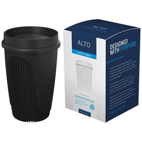 PF210748-4Alto POP 350 ml Becher mit 360°-Deckel_ schwarz