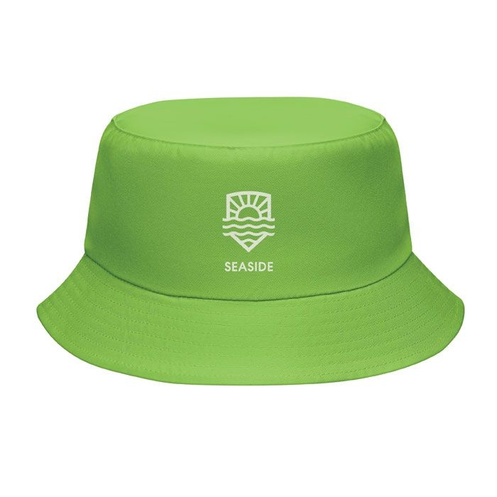 MO2437-48Emmer Bucket hat polyester 150g_m²_ limette